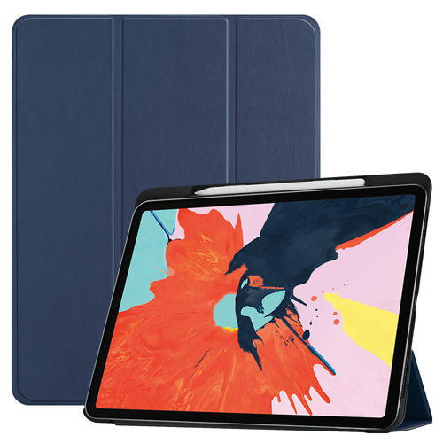 Trifold Sleep/Wake Smart Case & Stand for Apple iPad Pro 12.9-inch (3rd Gen) - Blue